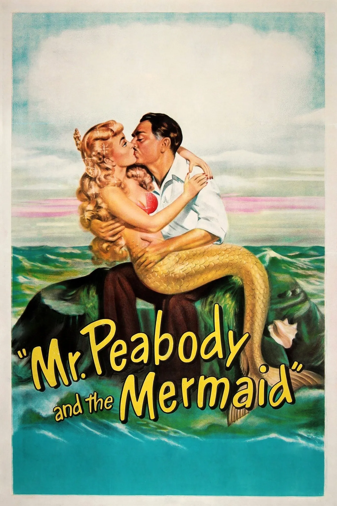 Mr Peabody and the mermaid poster