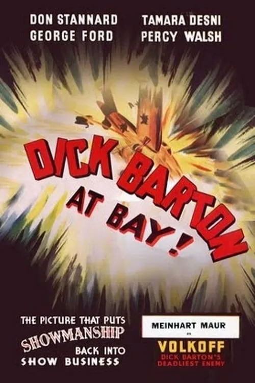 Dick Barton At Bay poster