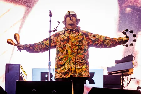 Liam Gallagher live in de Alpha op Lowlands 2022