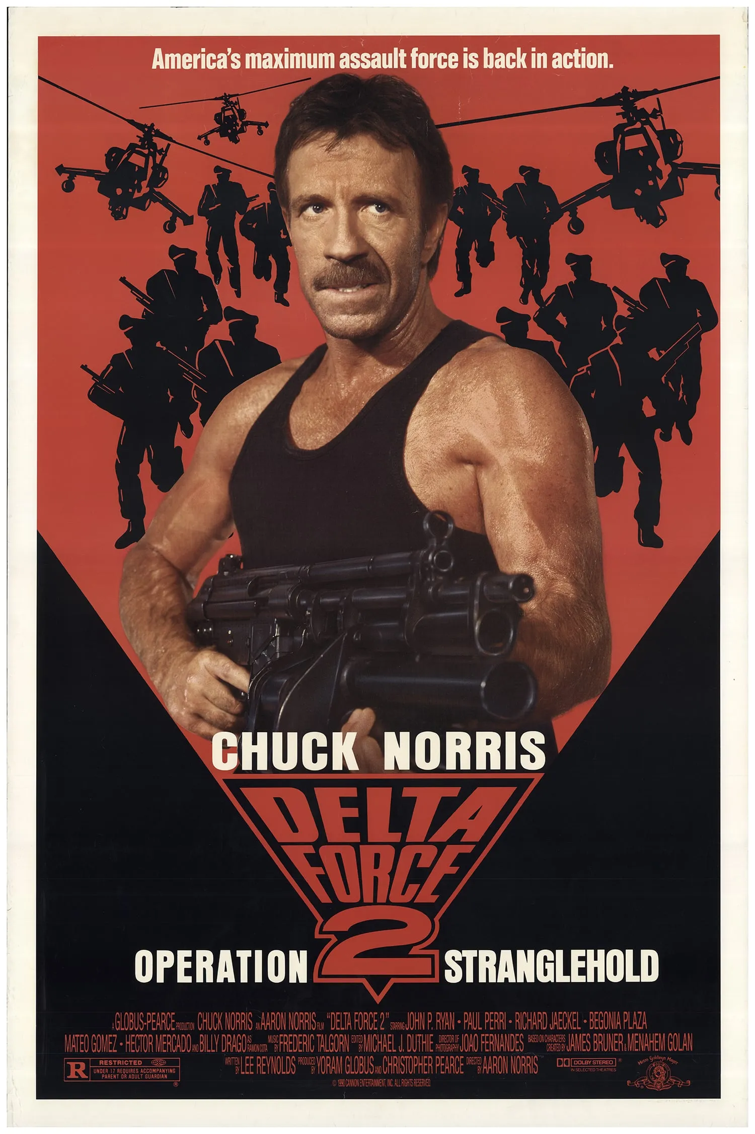 Delta Force 2: Operation Stranglehold poster