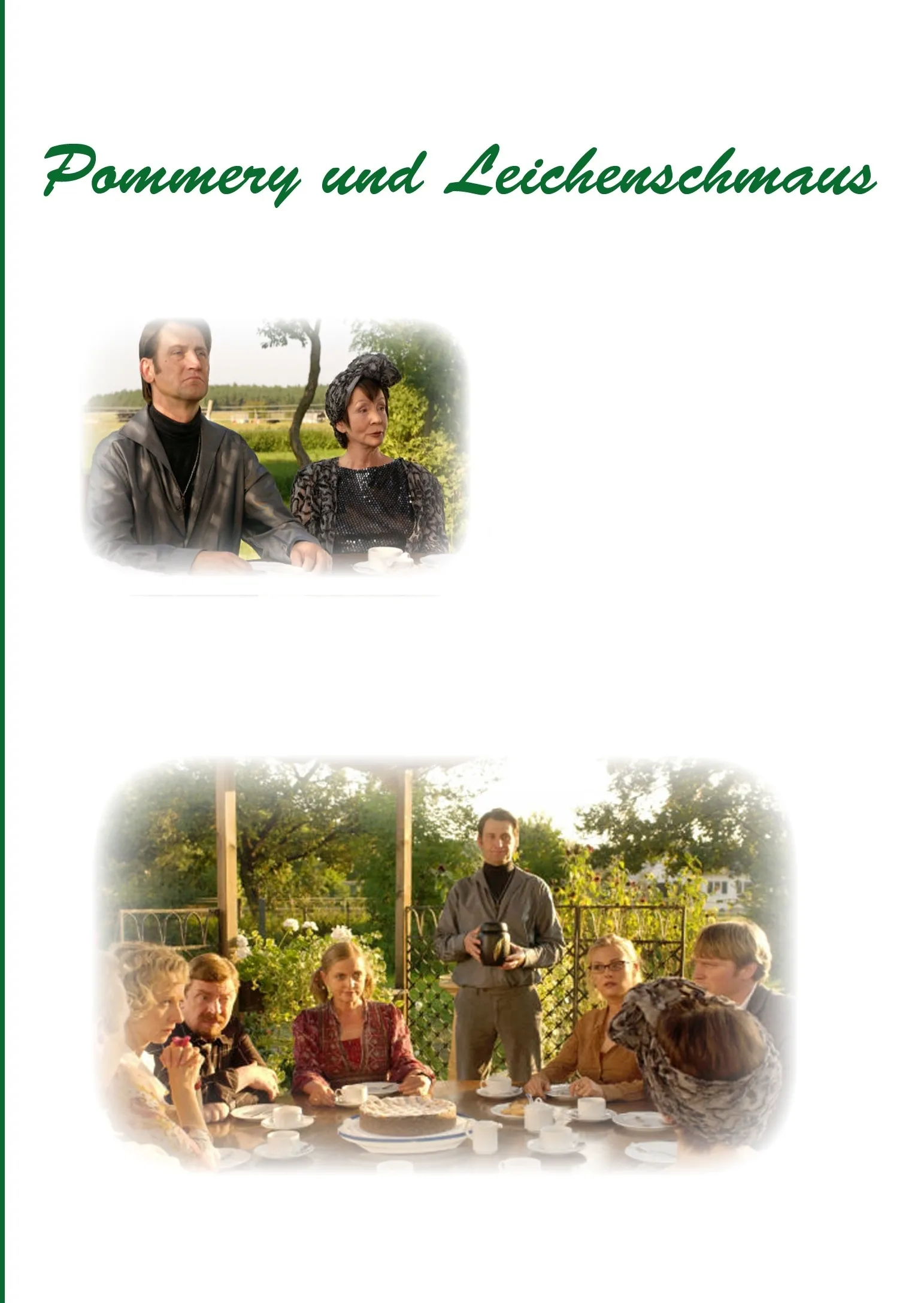 Pommery und Leichenschmaus poster