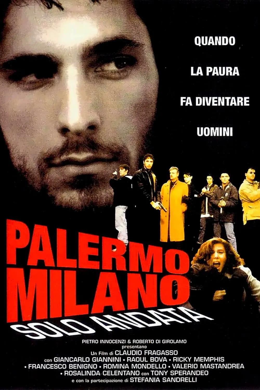 Palermo Milano solo andata poster