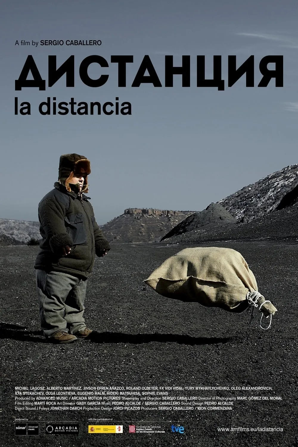 La distancia poster