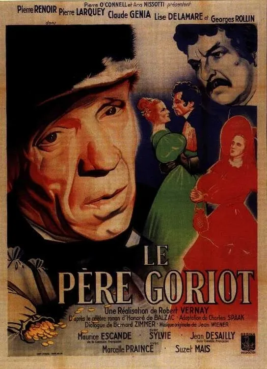 Le Père Goriot poster