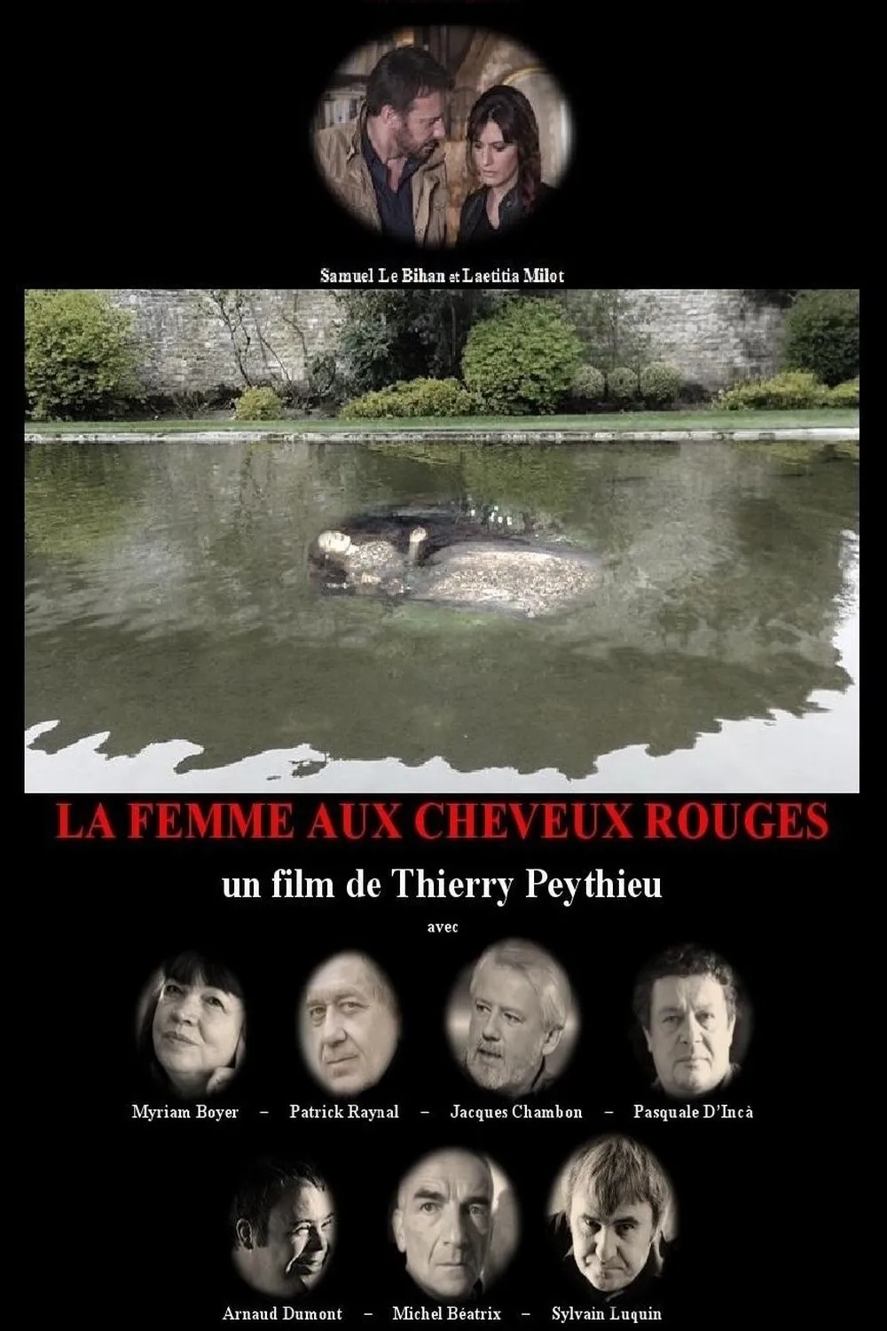 La femme aux cheveux rouges poster