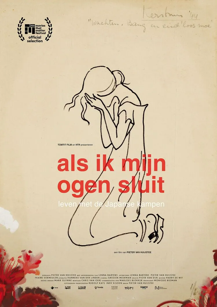 Als ik mijn ogen sluit poster