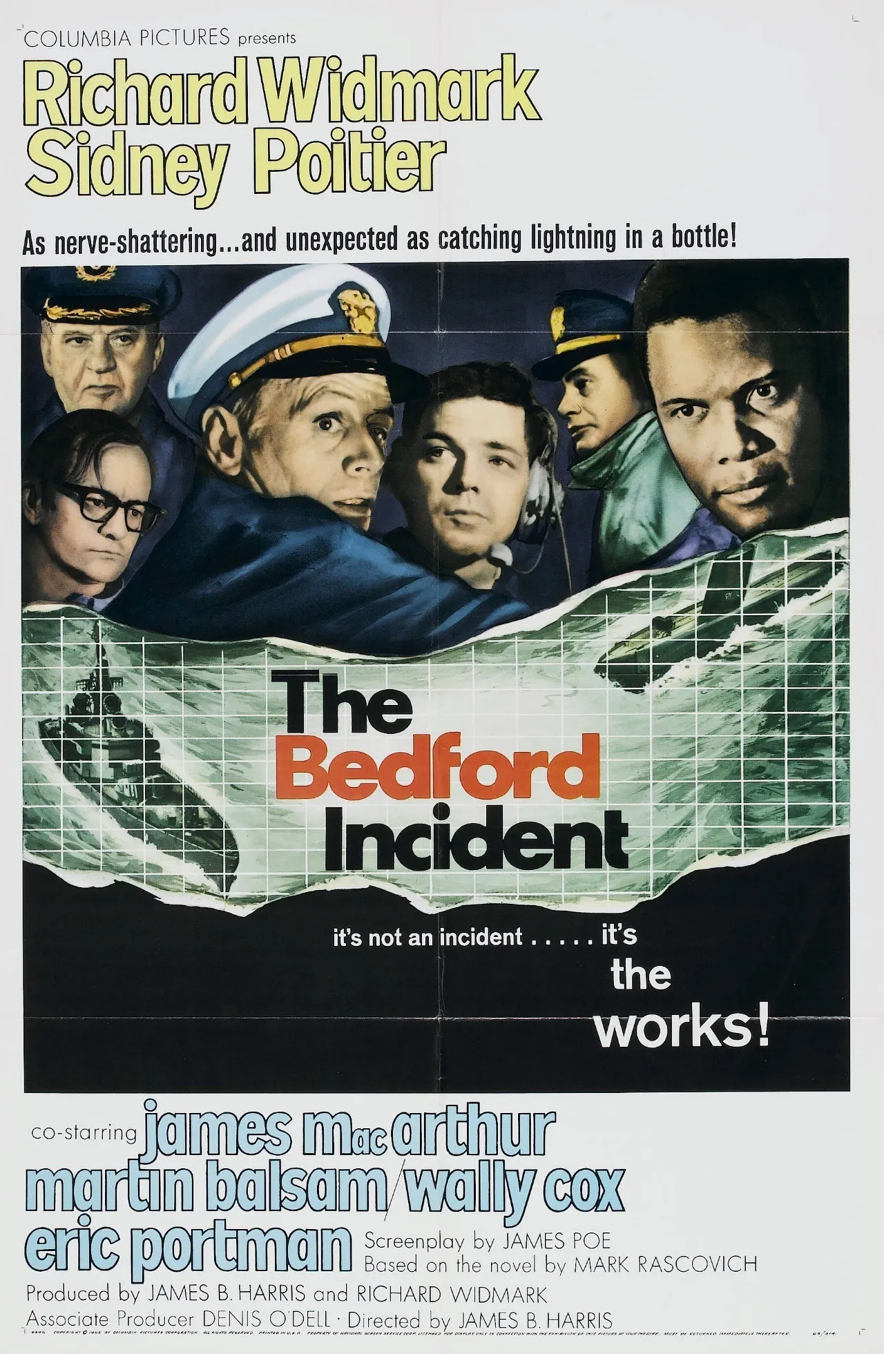 The Bedford Incident poster