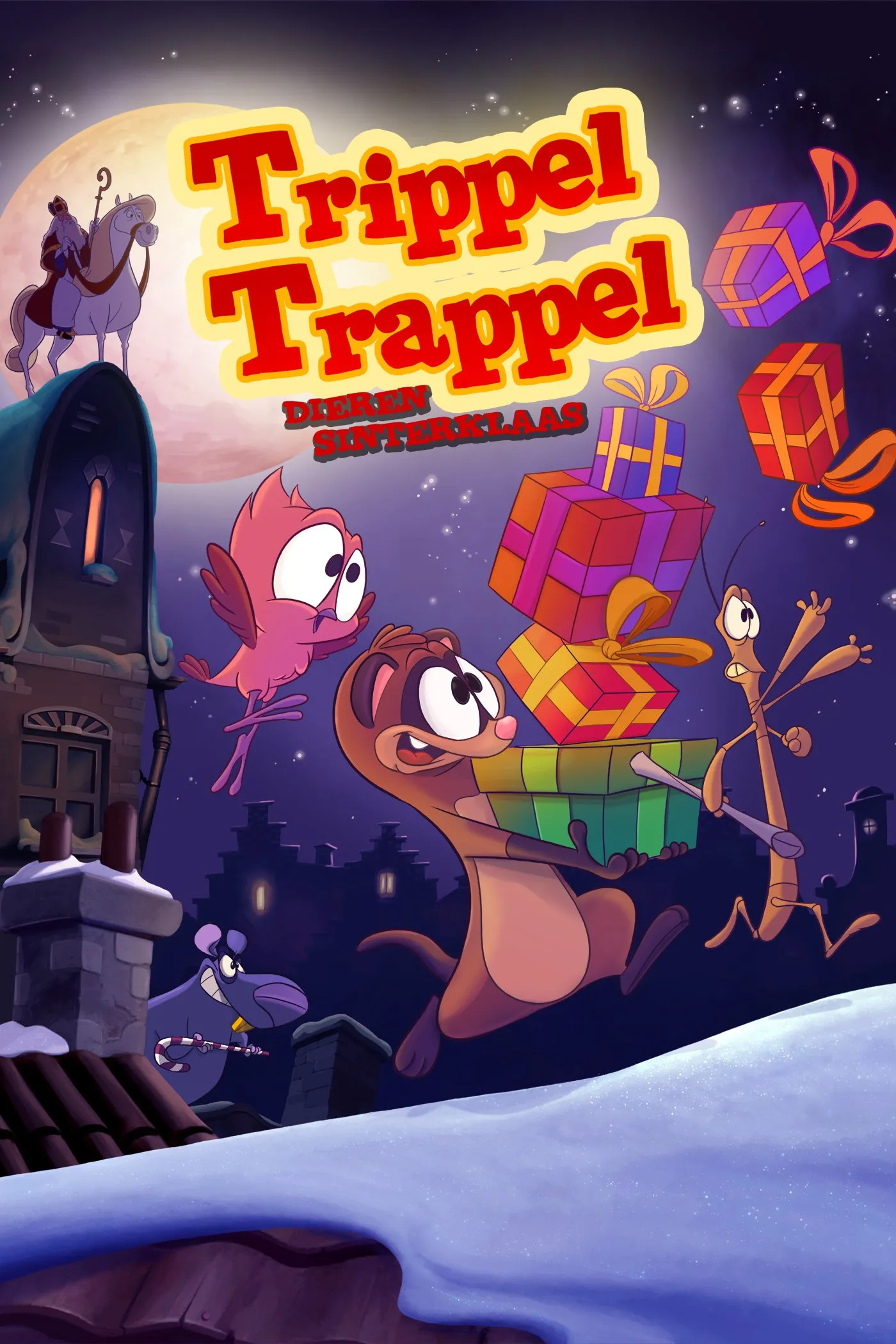 Trippel Trappel: Dierensinterklaas poster
