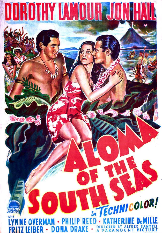 Aloma of the South Seas poster