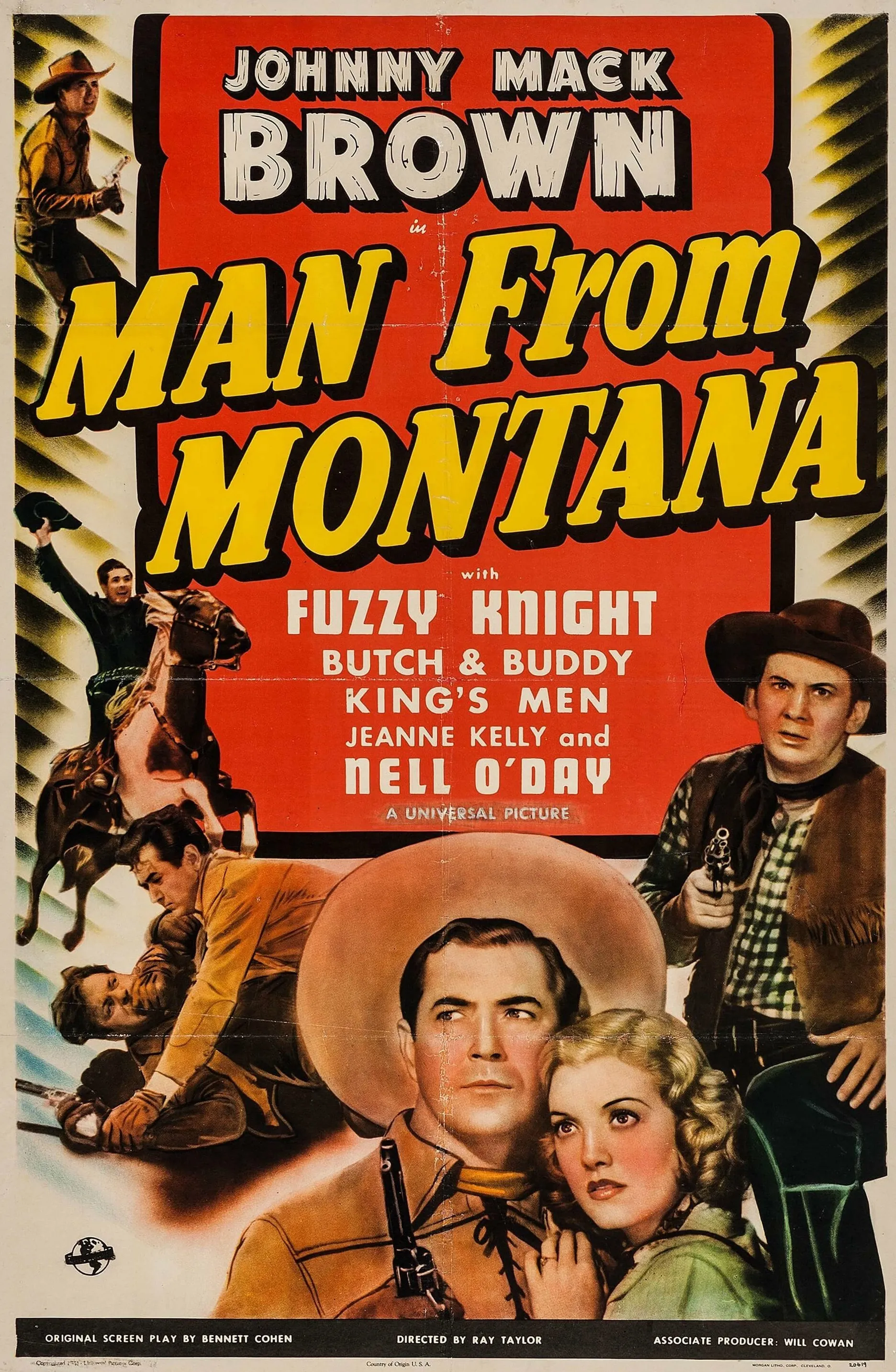 Man from Montana poster