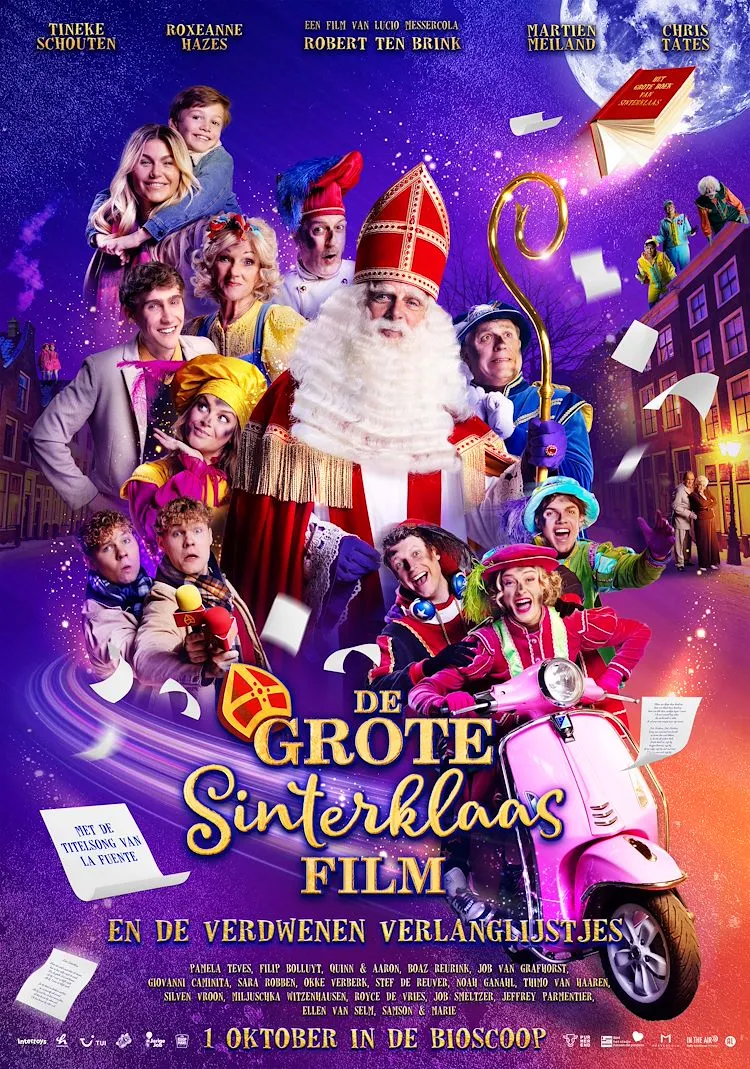 De grote Sinterklaasfilm en de verdwenen verlanglijstjes poster