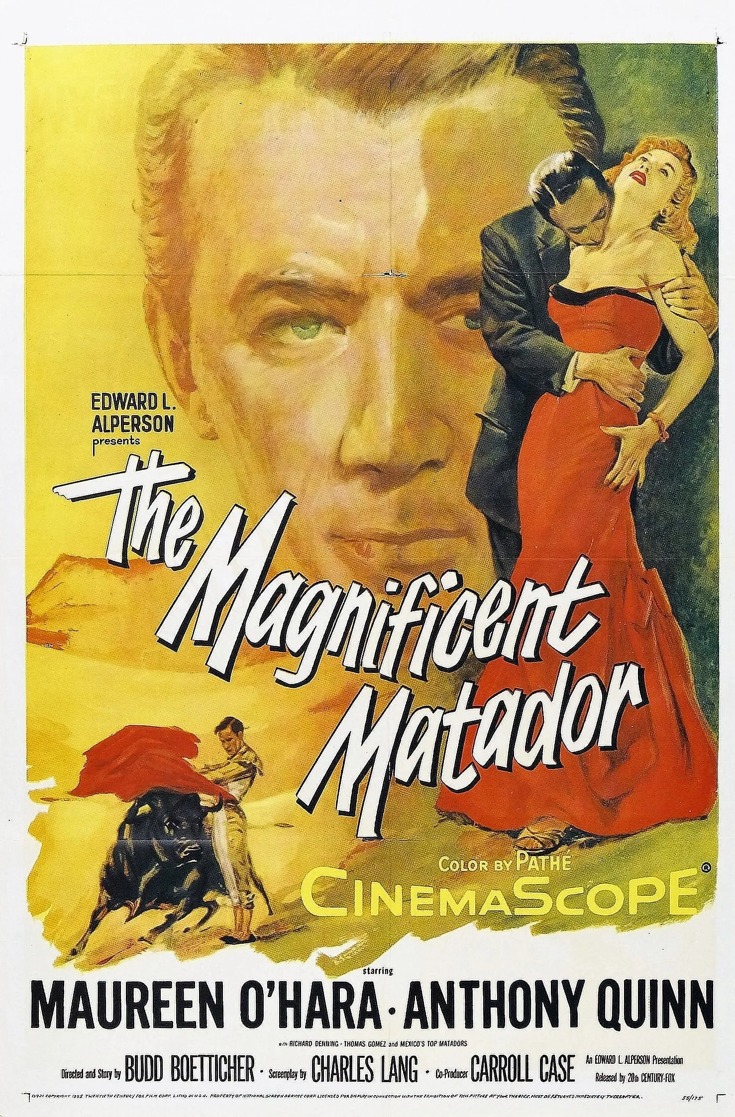The Magnificent Matador poster