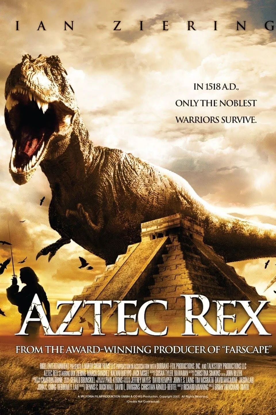 Tyrannosaurus Azteca poster