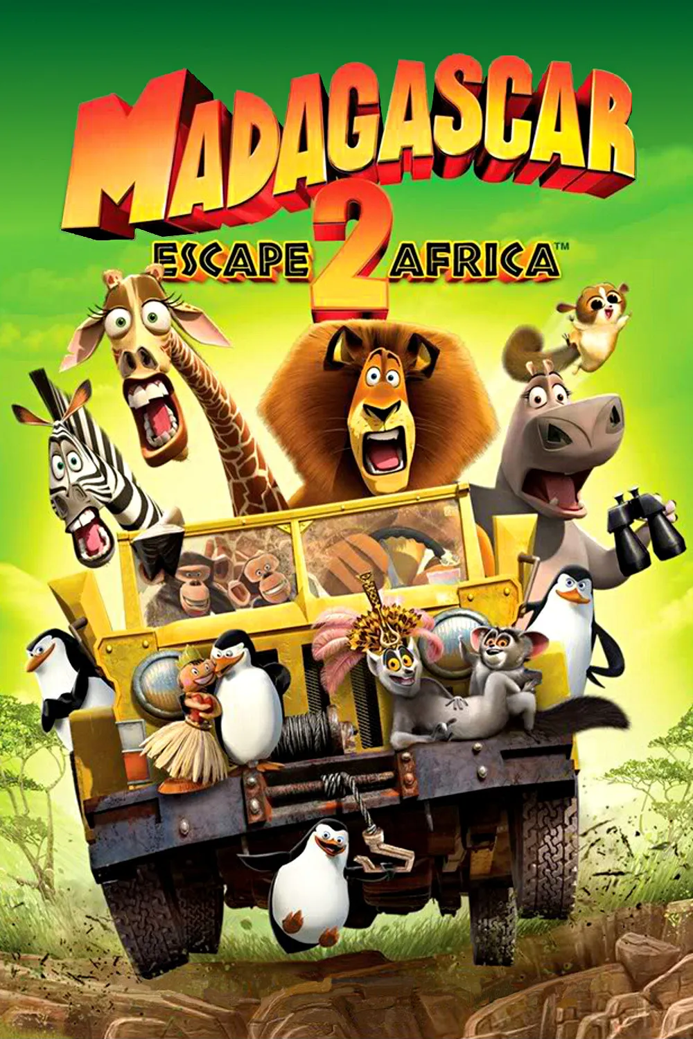 Madagascar: Escape 2 Africa poster
