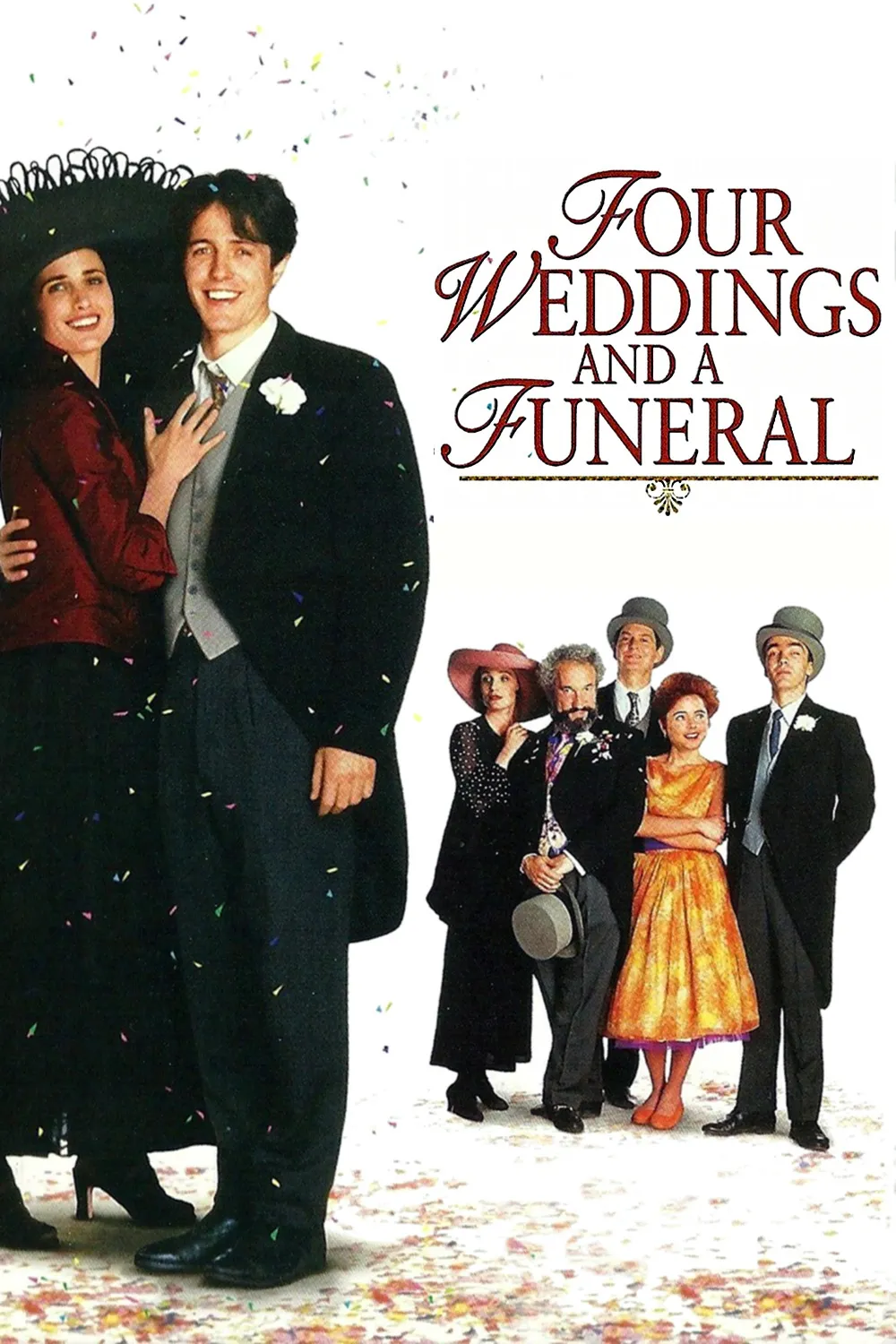Four Weddings and a Funeral poster