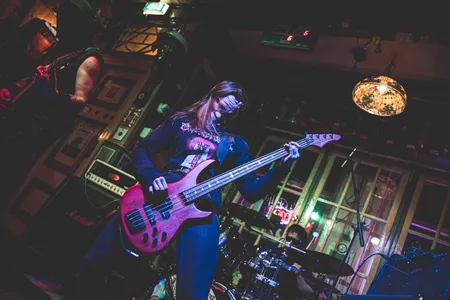 Bassist Funeral Whore