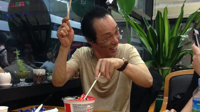 Koreaanse slagwerker Park Je-Chung