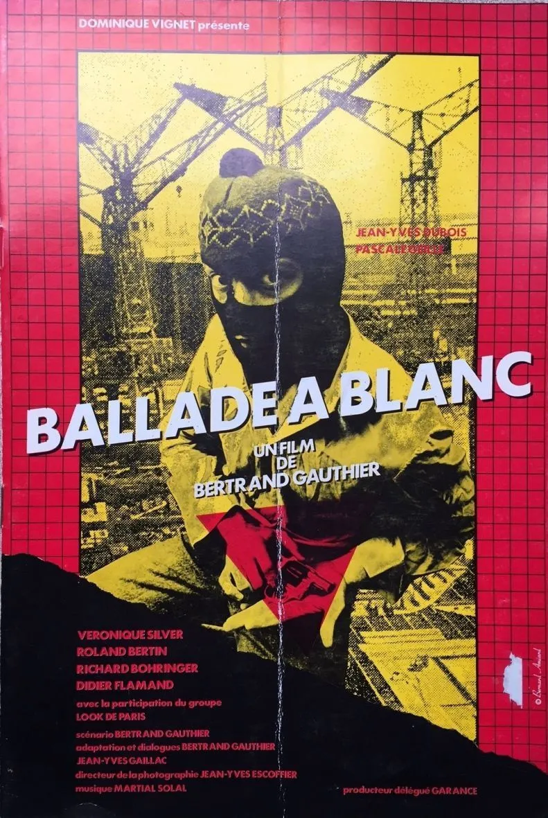 Ballade à blanc poster