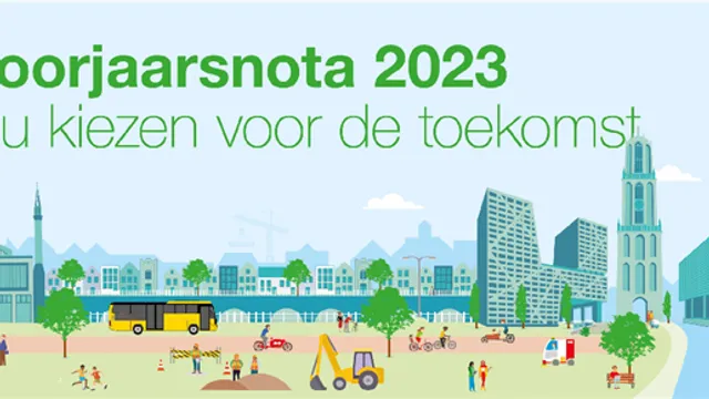 Artwork Voorjaarsnota 2023, gemeente Utrecht