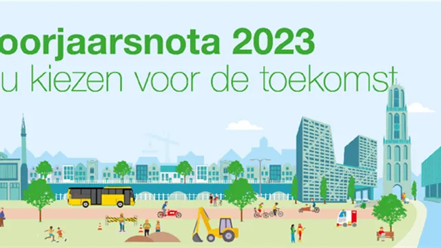 Artwork Voorjaarsnota 2023, gemeente Utrecht