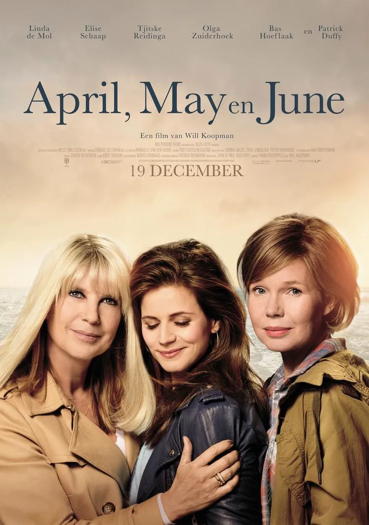 April, May en June poster