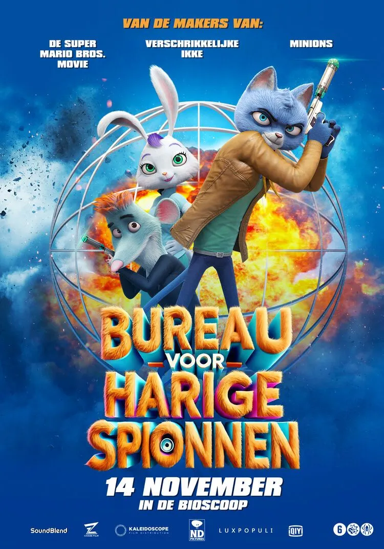 Bureau voor harige spionnen poster