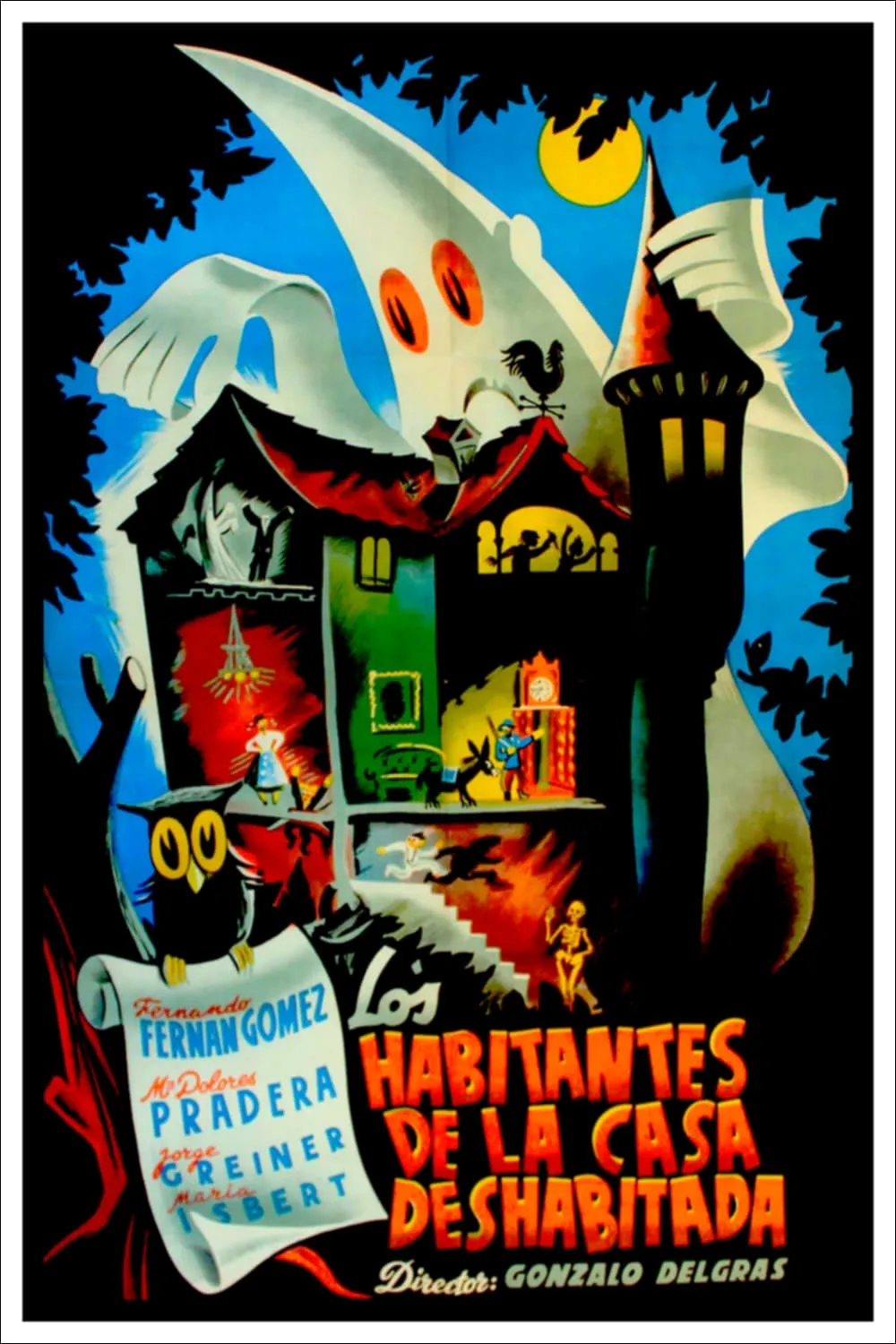 Los Habitantes de la casa deshabitada poster