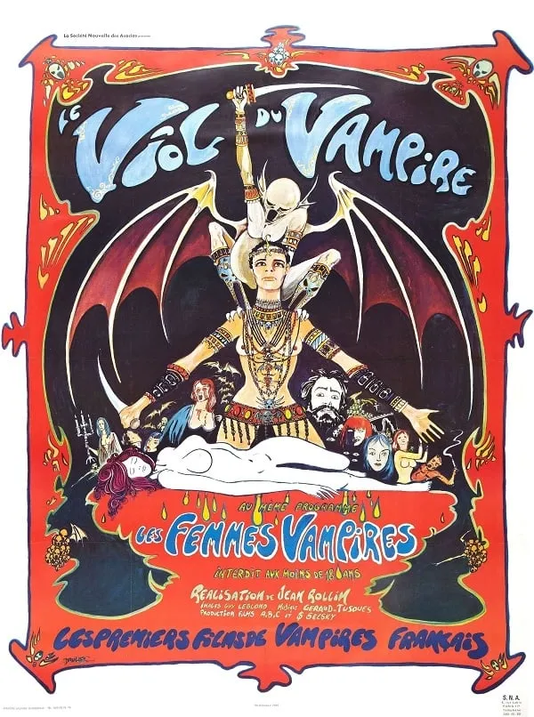 Le Viol du vampire poster