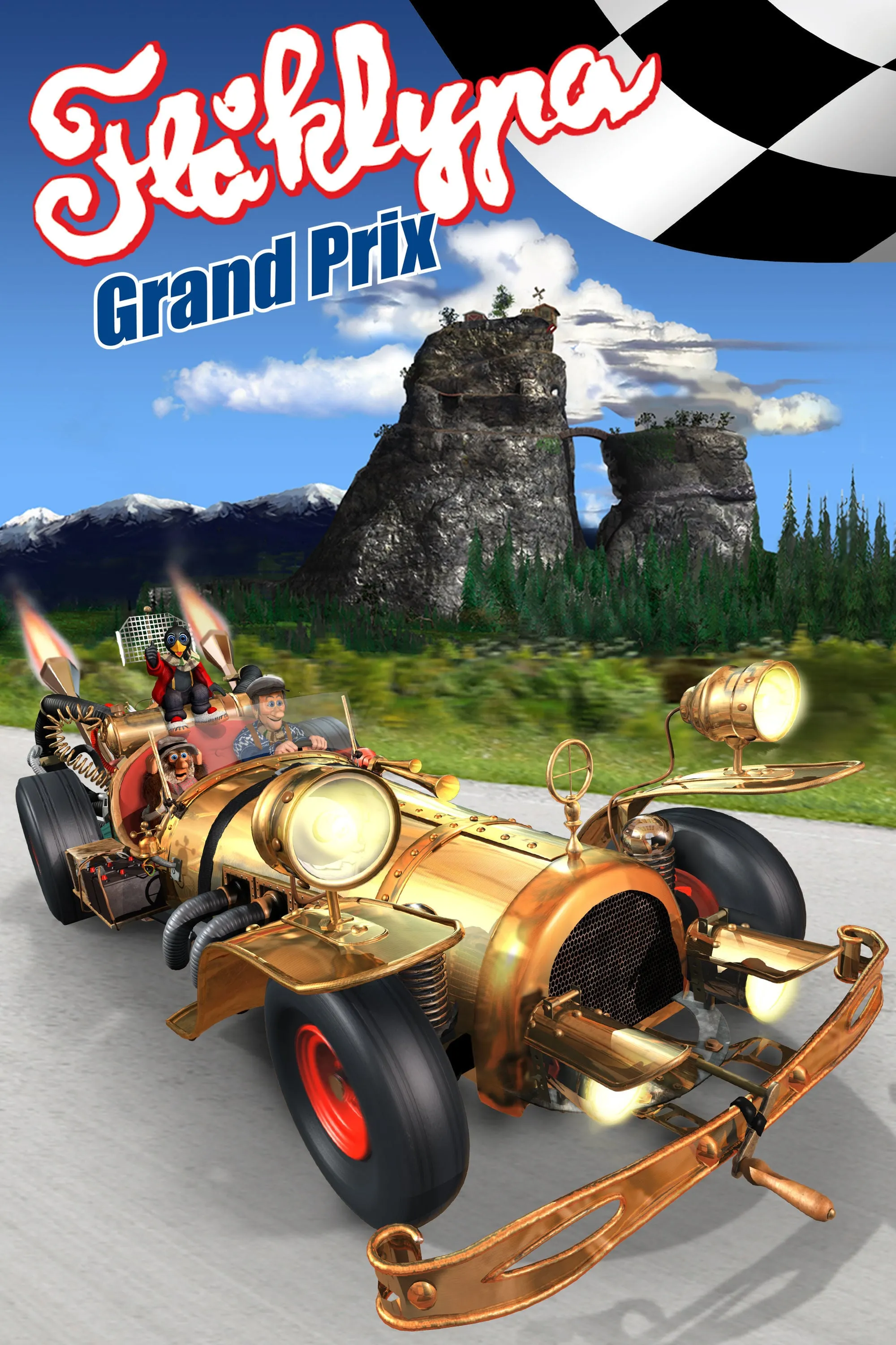 Flȧklypa Grand Prix poster