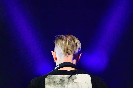 Richie Hawtin tijdens de Awakenings donderdag op ADE21