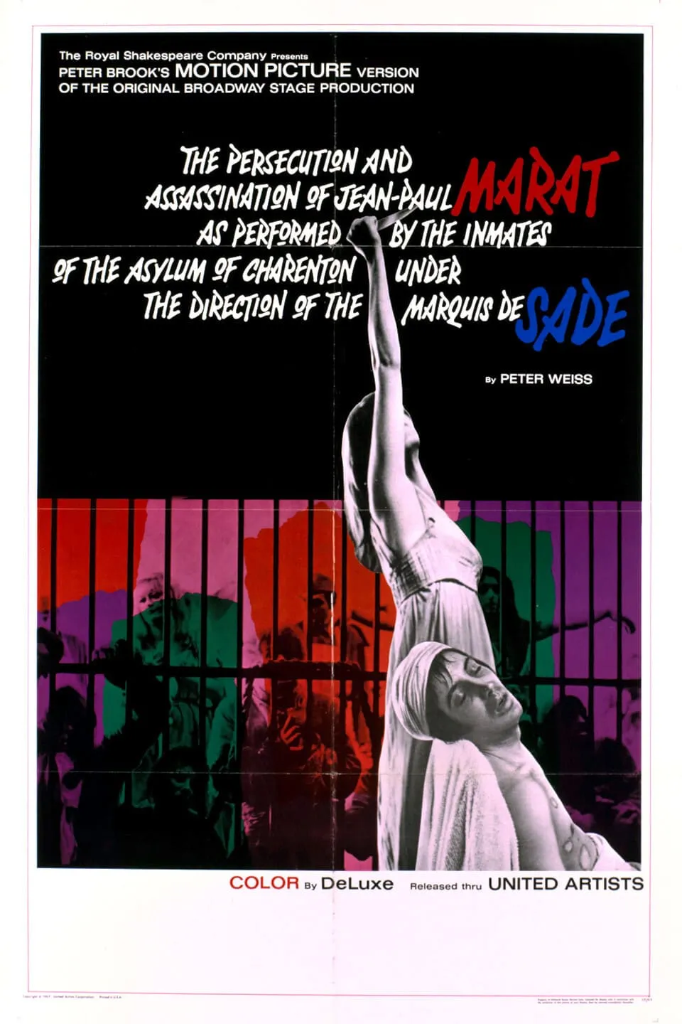 Marat/sade poster