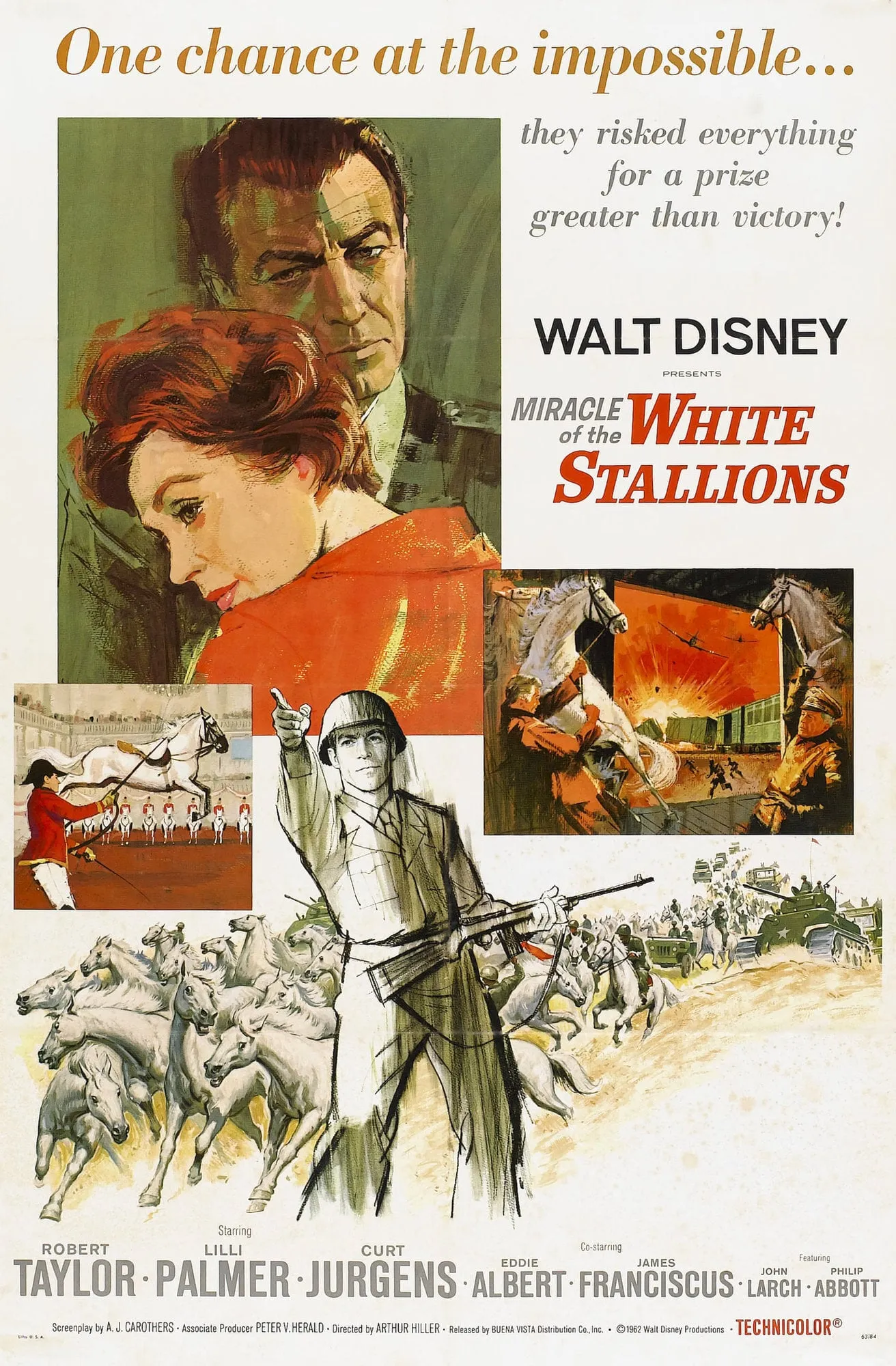 The Miracle of the White Stallions poster