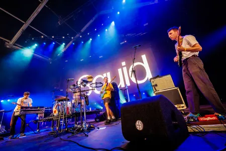 Squid live op Lowlands 2025