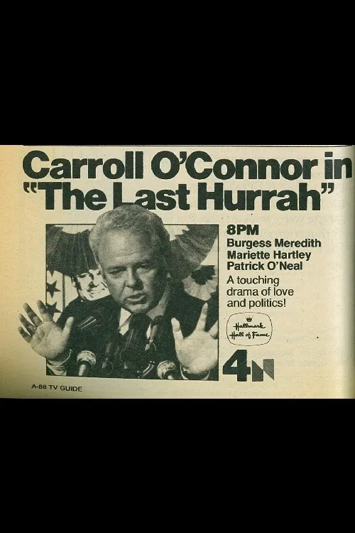 The Last Hurrah poster