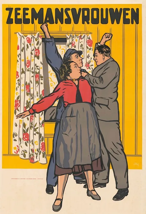 Zeemansvrouwen poster