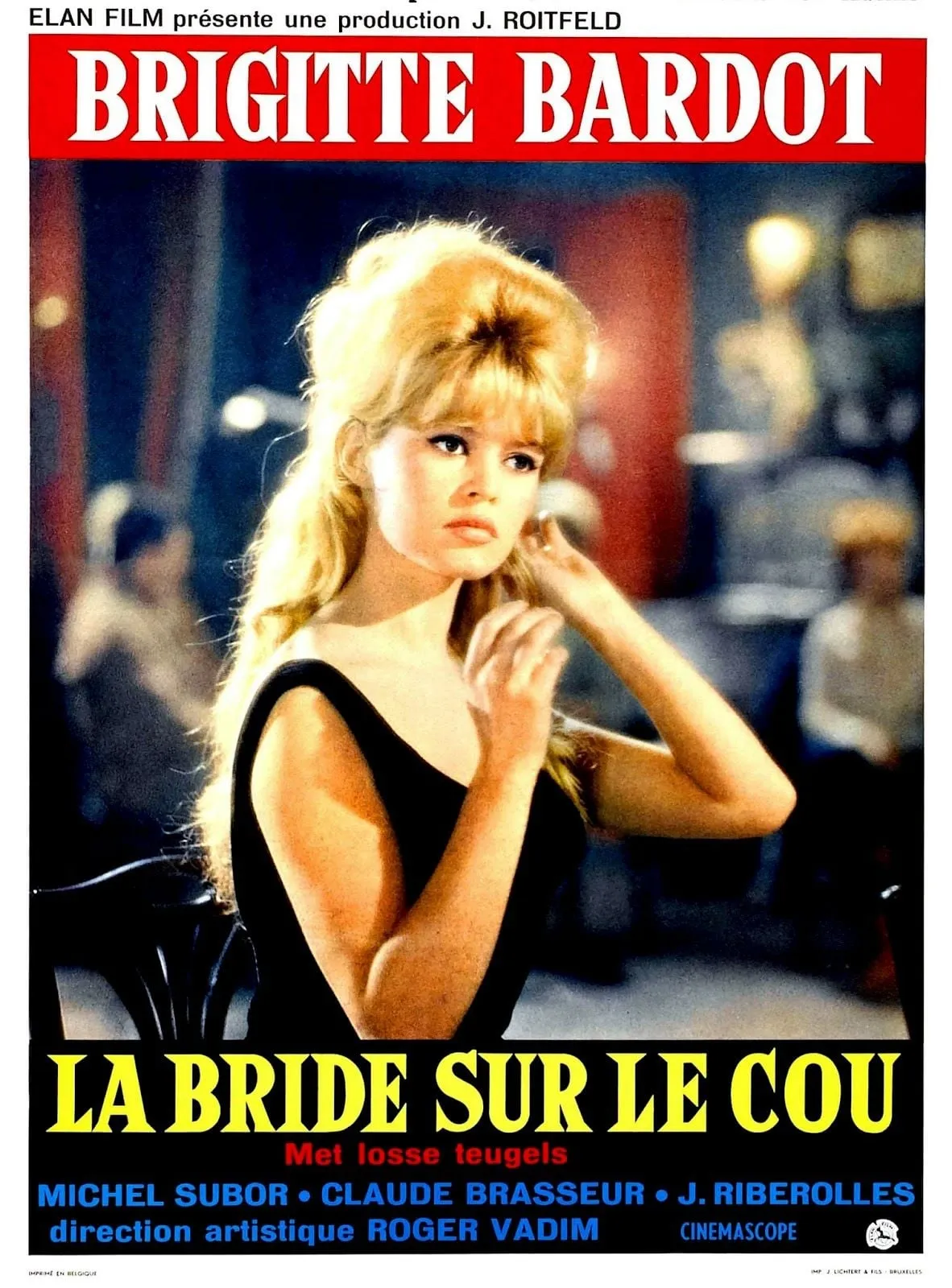 La Bride sur le cou poster