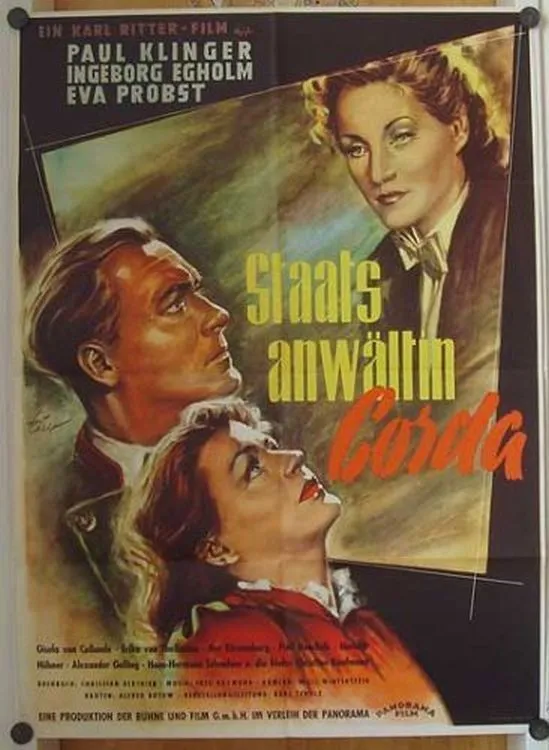 Staatsanwältin Corda poster
