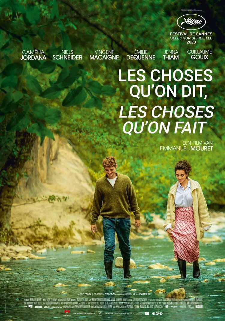 Les choses qu'on dit, les choses qu'on fait poster