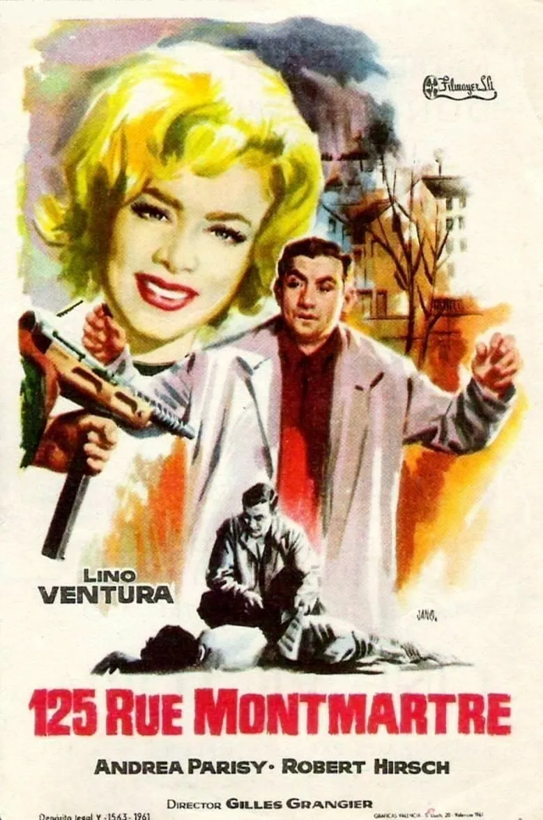 125 Rue Montmartre poster