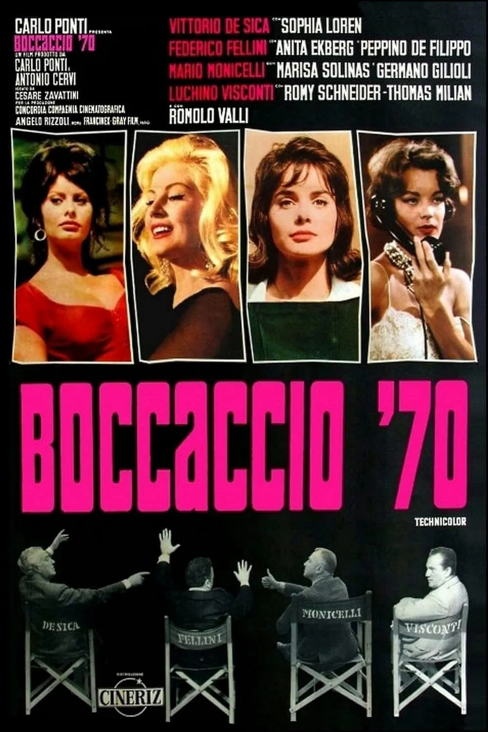 Boccaccio '70 poster