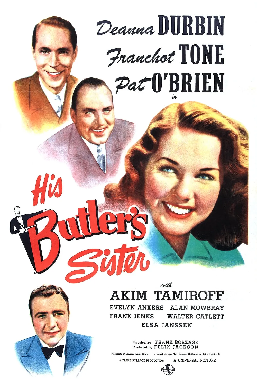 His Butler's Sister poster