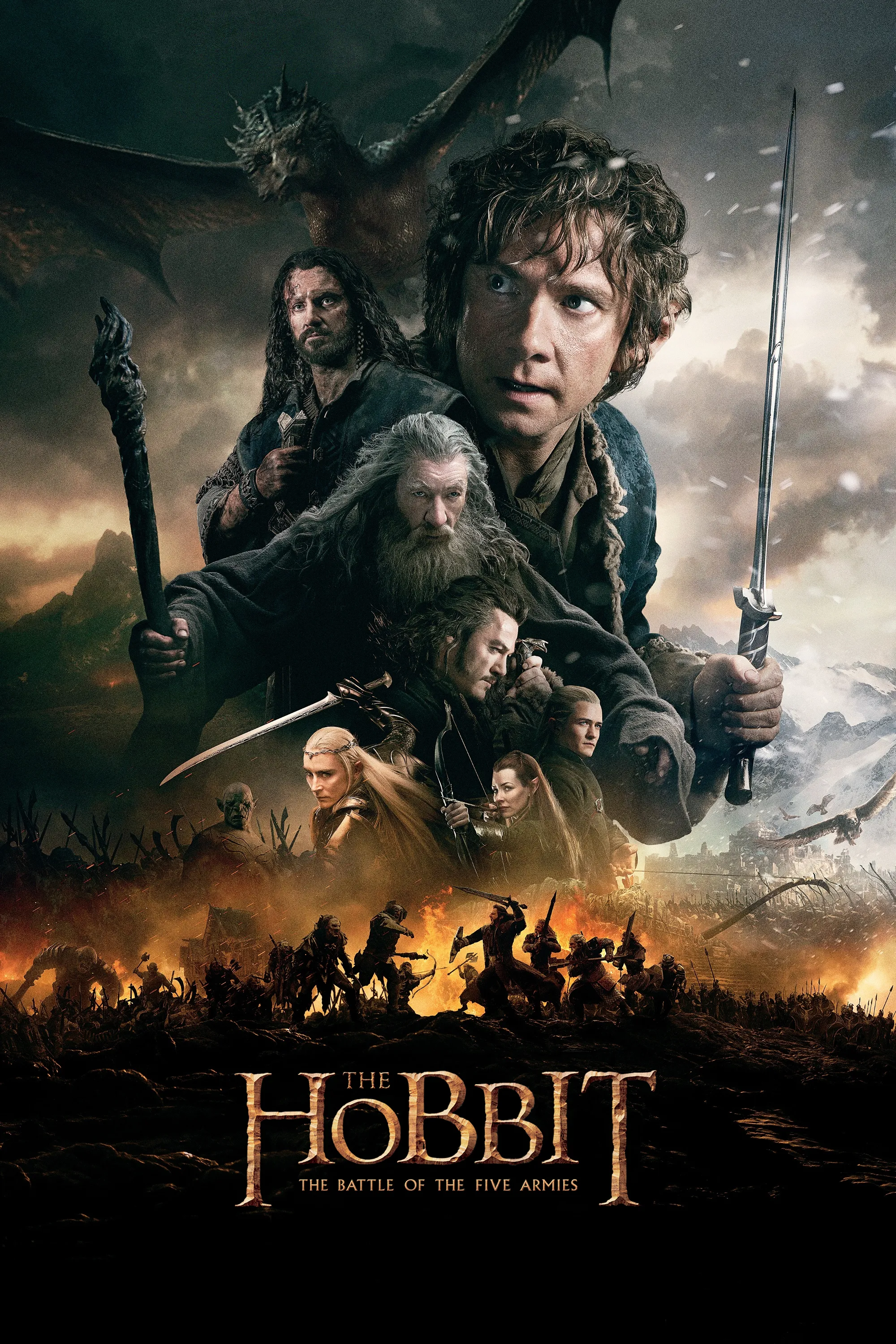 The Hobbit: The Battle of the Five Armies poster