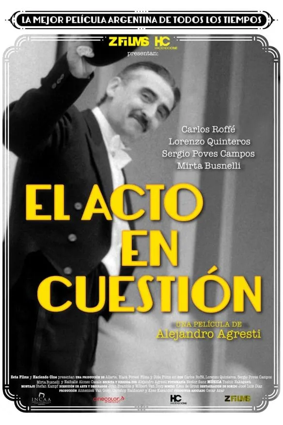 El acto en cuestión poster