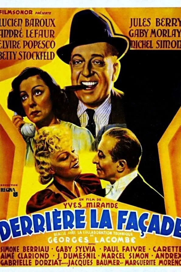 Derrière la façade poster