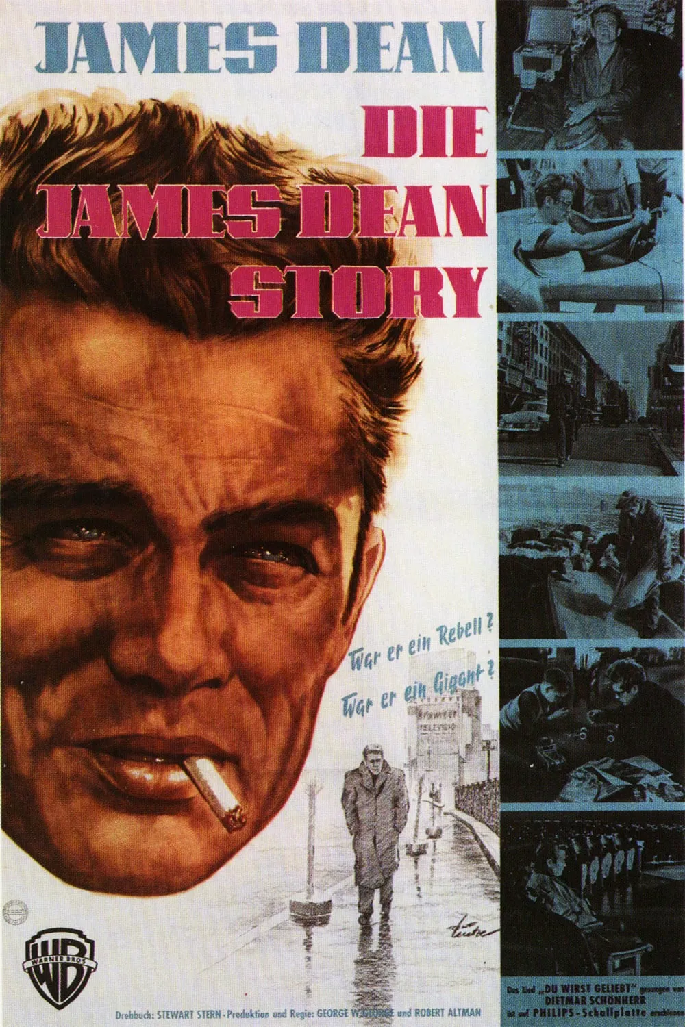 The James Dean Story poster