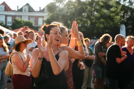 Publiek op Zeeheldenfestival