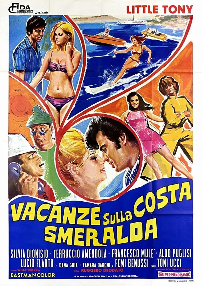 Vacanze sulla costa Smeralda poster