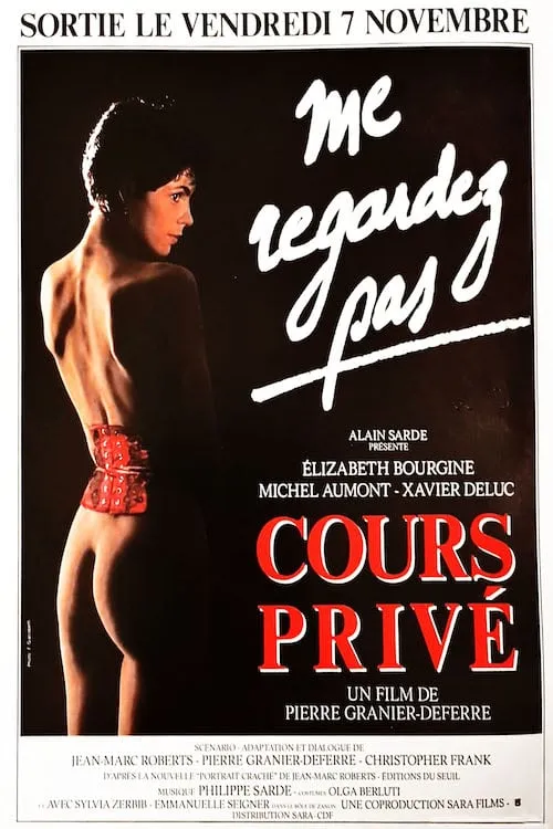 Cours privé poster