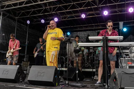 Leuk dat je d'r bent band