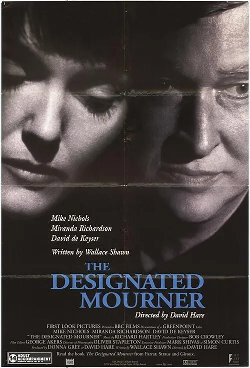 The designated mourner poster